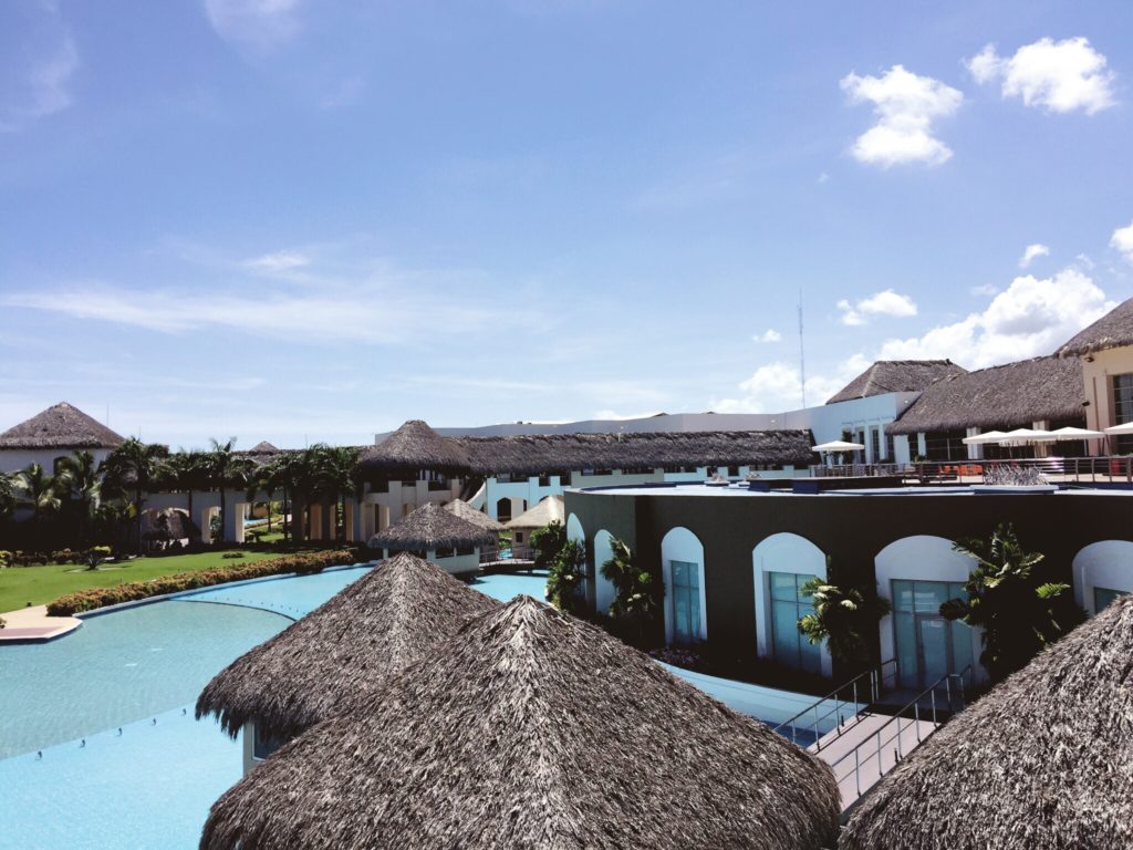 Rooftops at Hard Rock Resort in Punta Cana, Dominican Republic