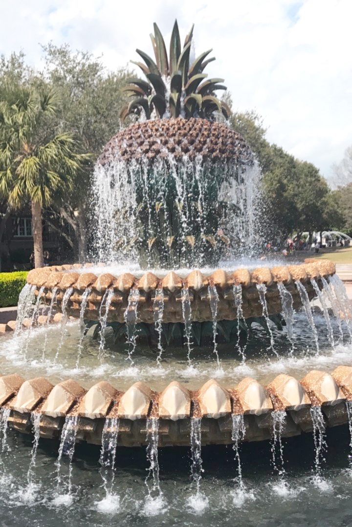 Pineapple Fountain Charleston
