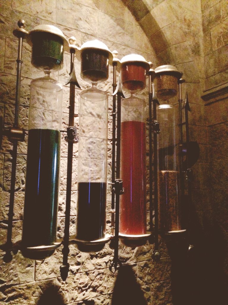House Points gems, the Wizarding World of Harry Potter, Universal Studios, Orlando Florida