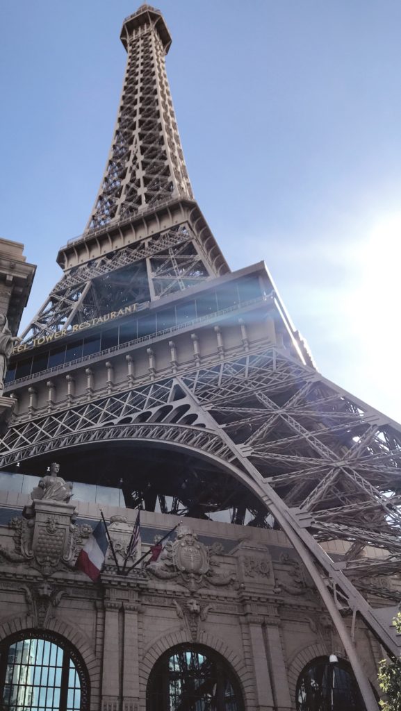 Eiffel Tower restaurant in Las Vegas
