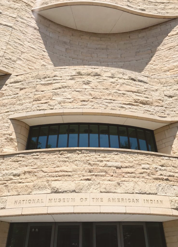 Entrance to National Museum of the American Indian