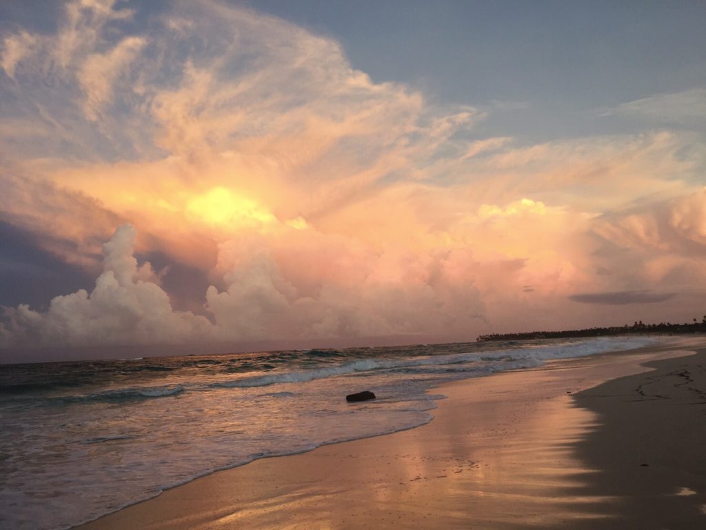 Sunset beach Punta Cana, Dominican Republic