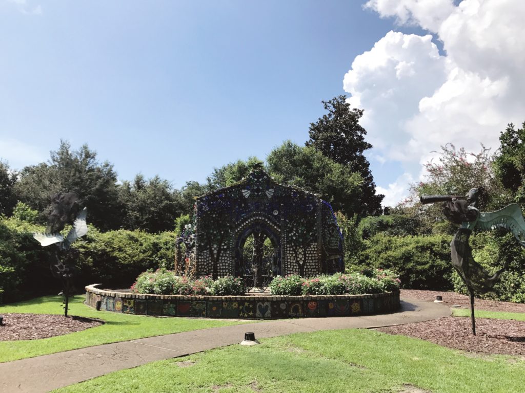 Airlie Gardens bottle chapel