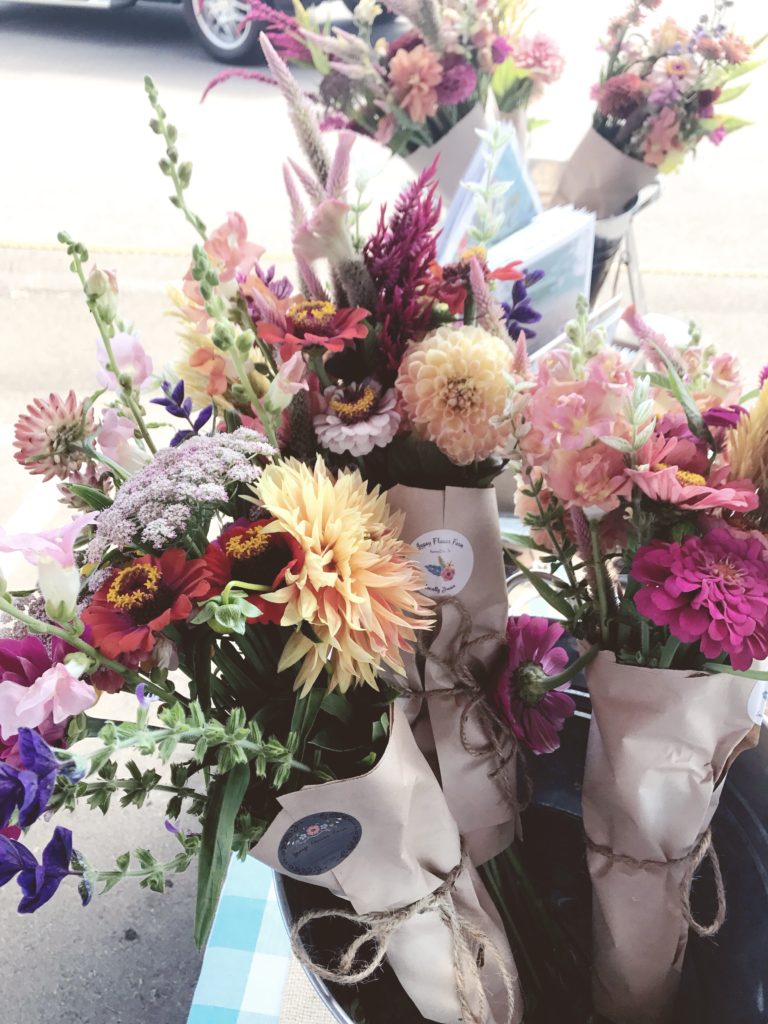 jypsy flower farm farmers market bouquets 