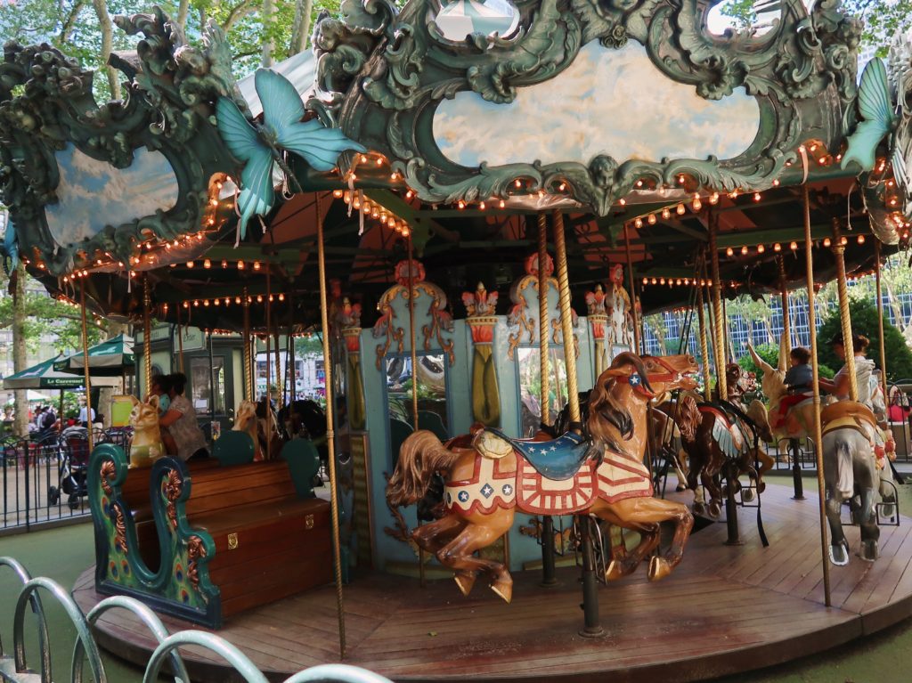 carosel in central park new york city